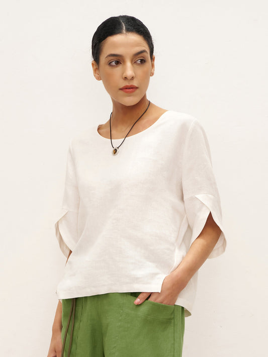 Ella | Elegant Relaxed Fit Women's Pullover Sweater 1