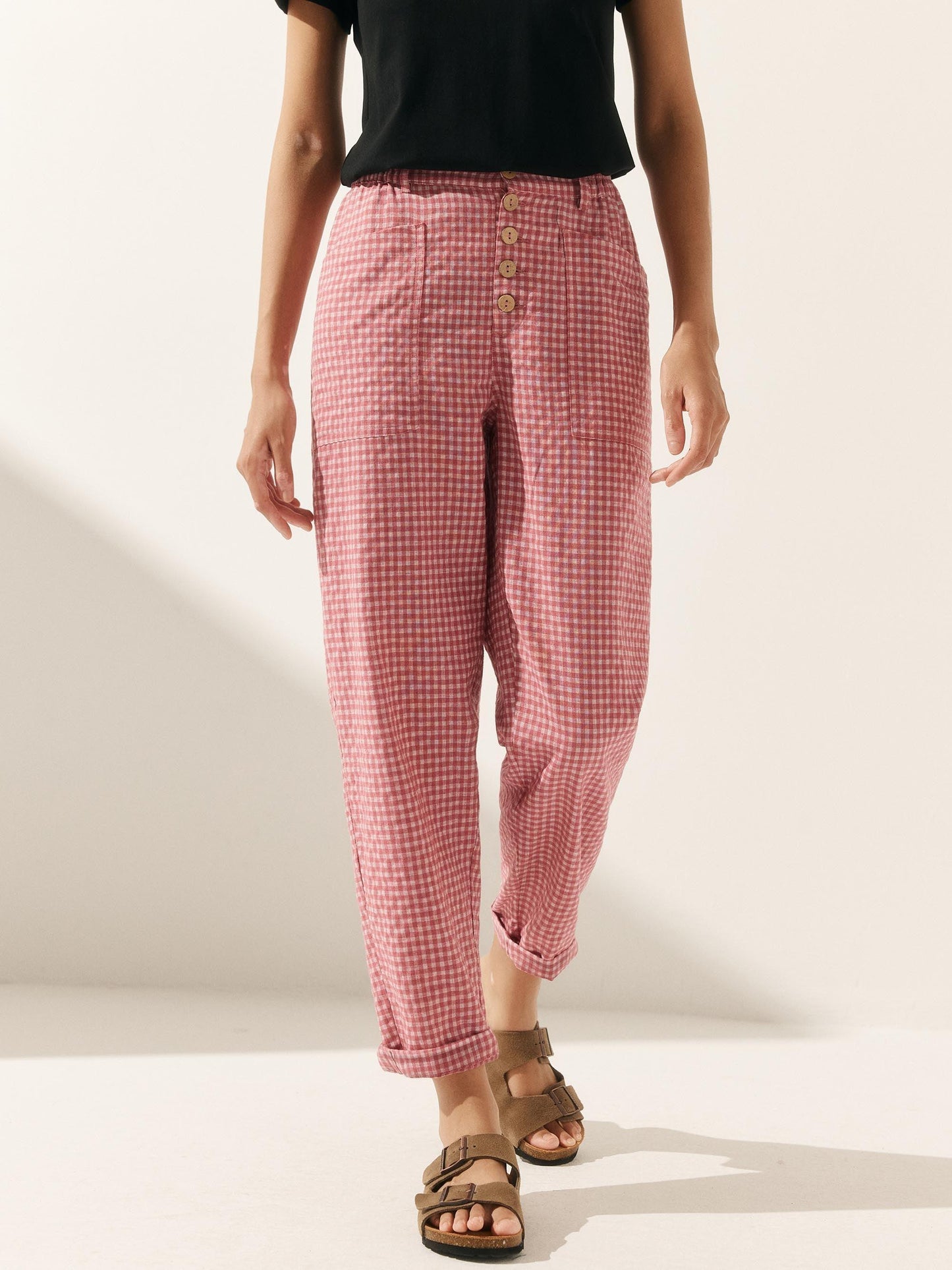 Ella | Stylish Breathable Linen Pants Women 11