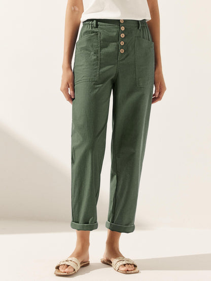 Ella | Stylish Breathable Linen Pants Women 3