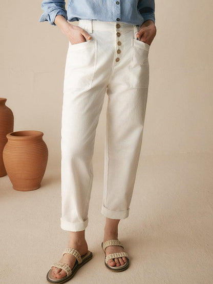 Ella | Stylish Breathable Linen Pants Women 9