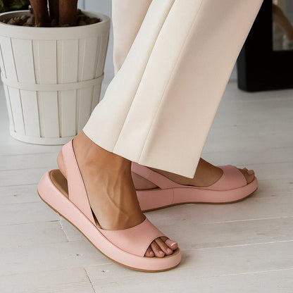Elliana | Classic Minimalist Open Toe Sandals 1