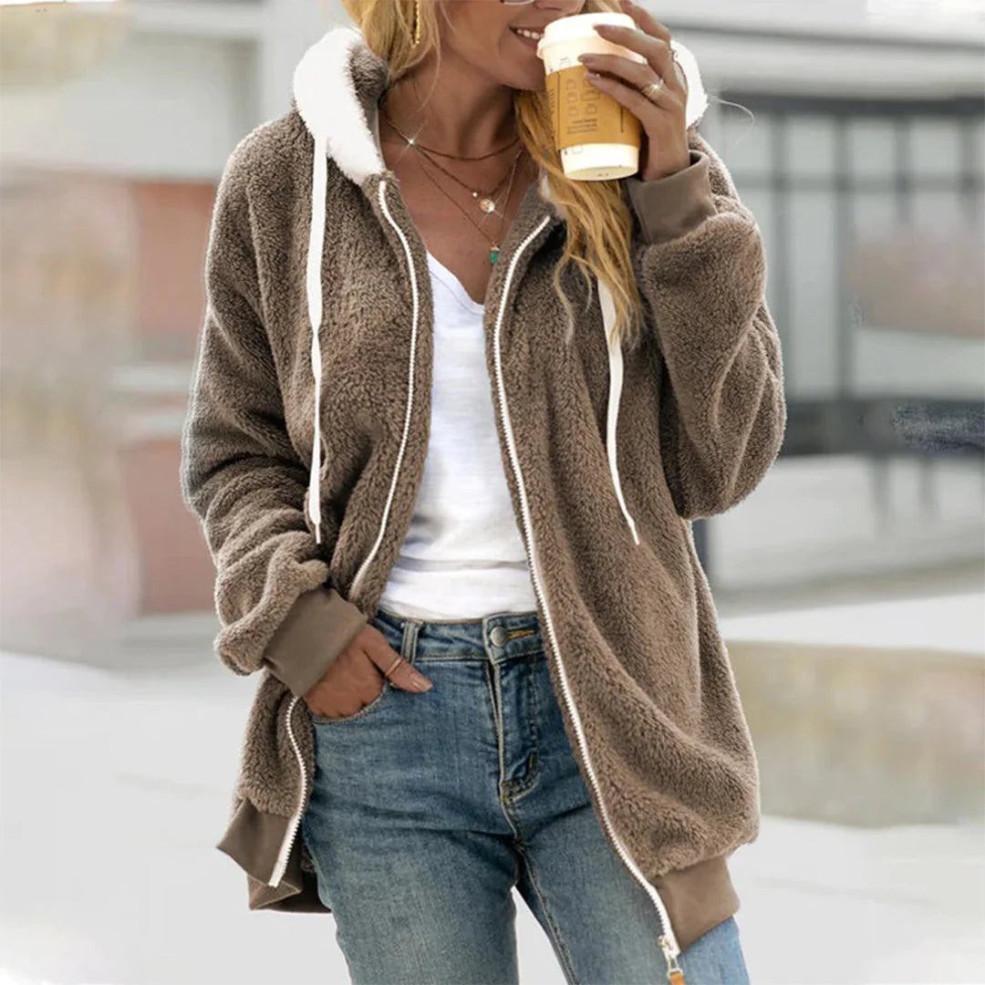 Elysia Winter Jacket | Women's Soft Fleece, Loose Fit 7