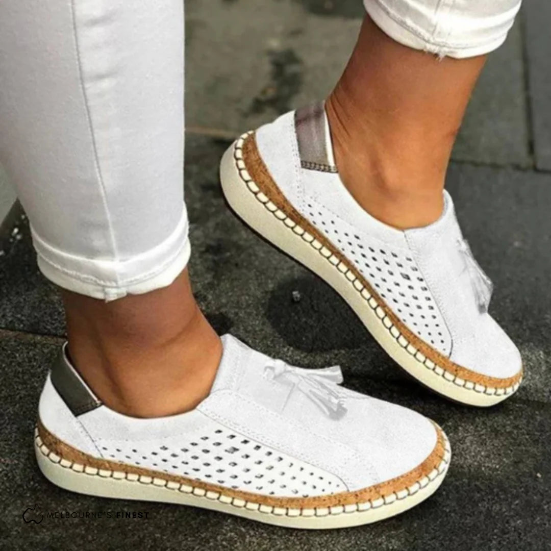 Elysia Women's Slip On Sneakers | Orthopedic Arch Support, Breathable Design 2