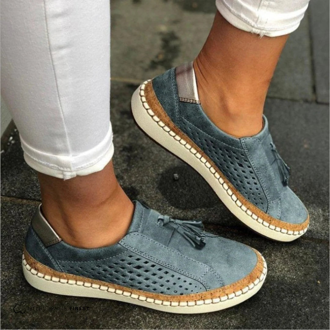 Elysia Women's Slip On Sneakers | Orthopedic Arch Support, Breathable Design 3