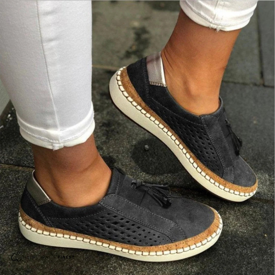 Elysia Women's Slip On Sneakers | Orthopedic Arch Support, Breathable Design 4