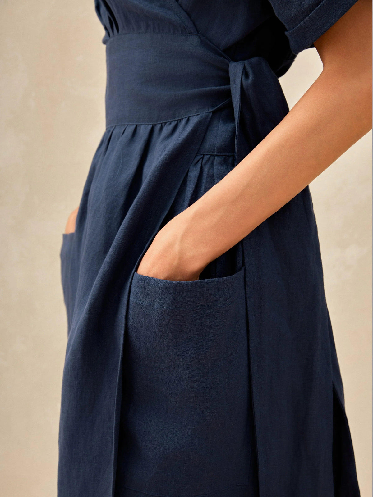Emily | Chic Summer Linen Kimono Dress 6