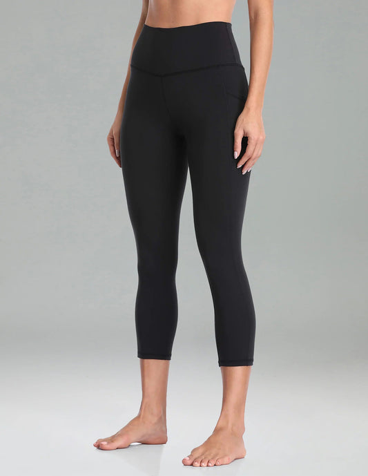 Essential High Waisted No-Roll 21" Sports Legging w/ Pockets 1