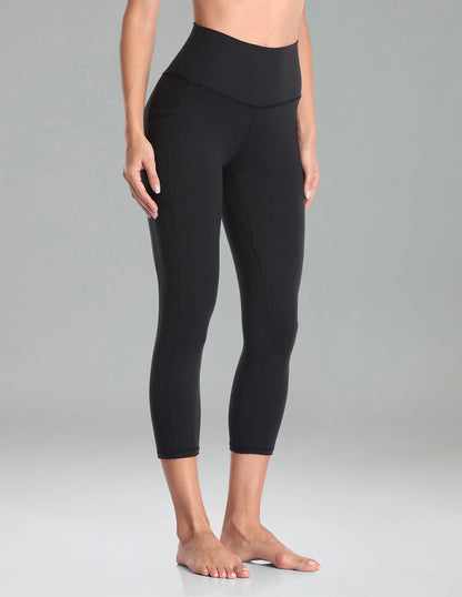 Essential High Waisted No-Roll 21" Sports Legging w/ Pockets 2