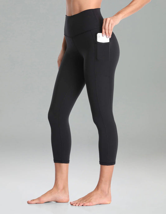 Essential High Waisted No-Roll 21" Sports Legging w/ Pockets 3