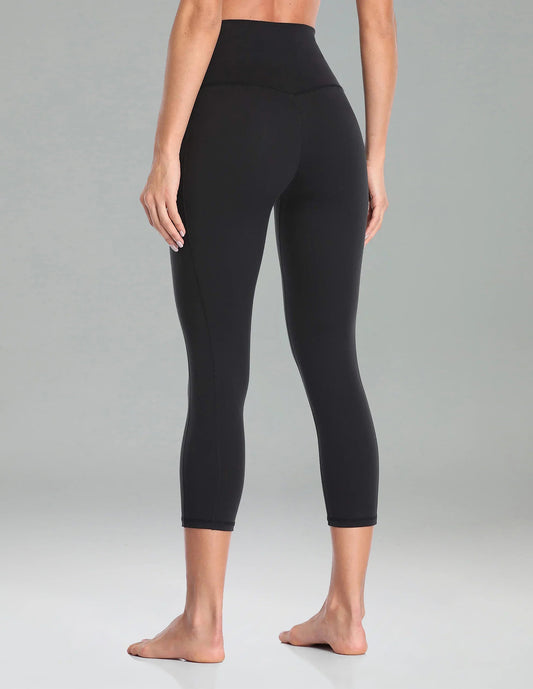Essential High Waisted No-Roll 21" Sports Legging w/ Pockets 4