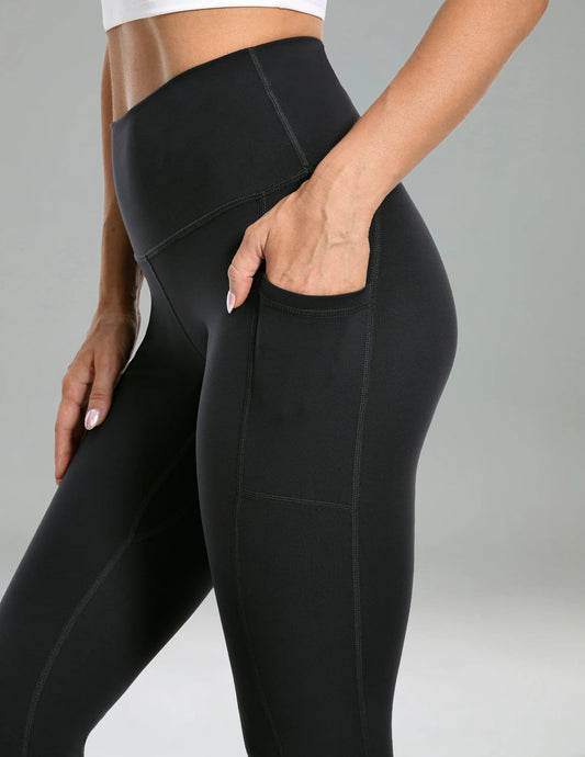 Essential High Waisted No-Roll 25" Sports Legging w/ Pockets 4