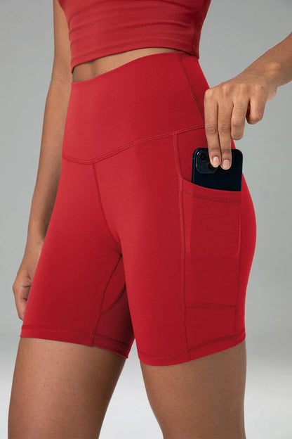 Essential High Waisted No-Roll 6" Sports Legging w/ Pockets 15