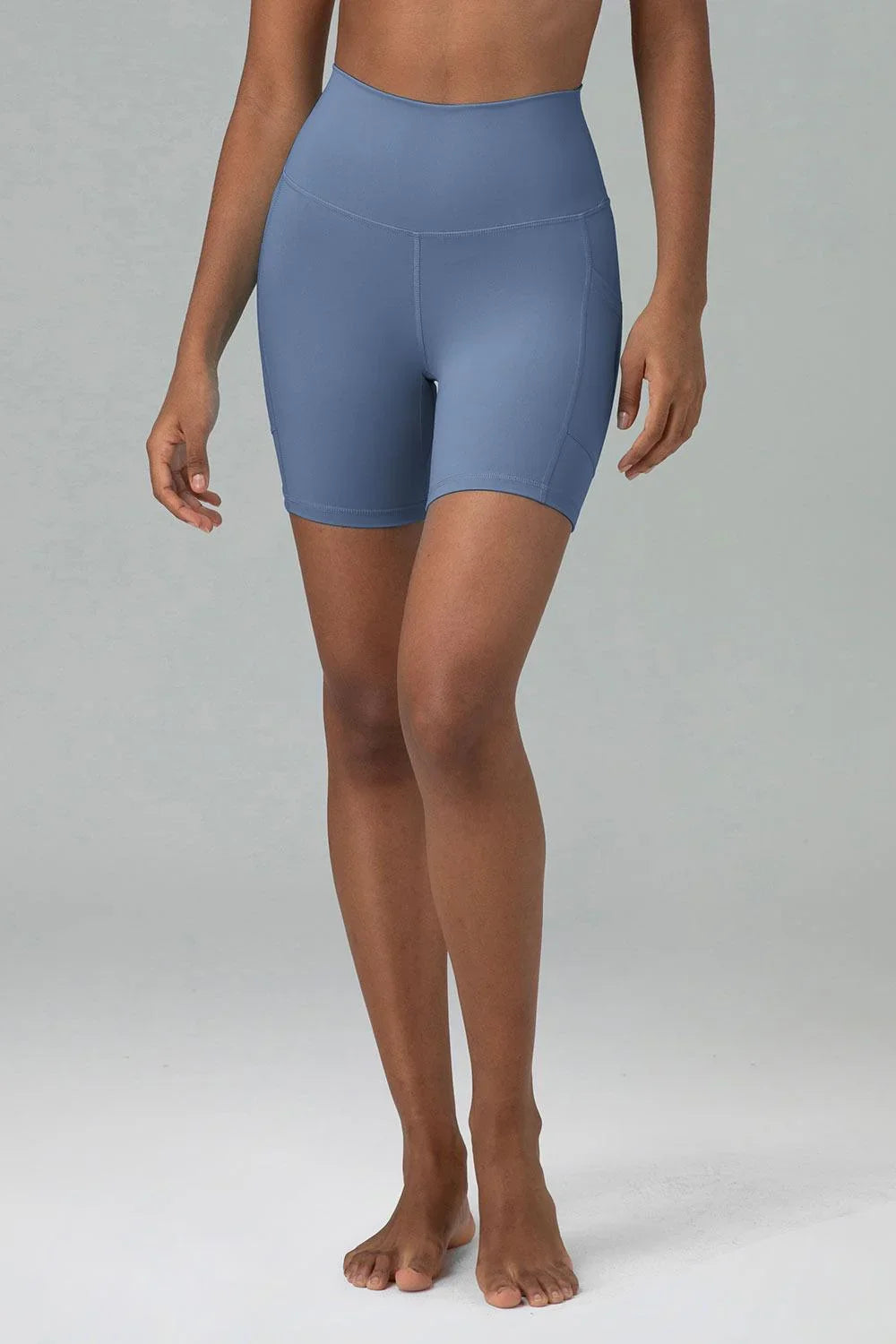 Essential High Waisted No-Roll 6" Sports Legging w/ Pockets 5