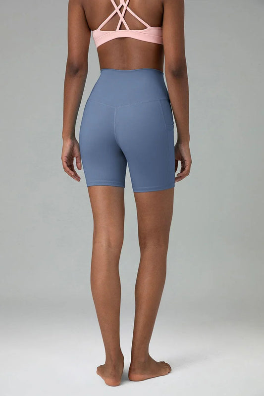 Essential High Waisted No-Roll 6" Sports Legging w/ Pockets 6