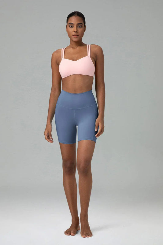 Essential High Waisted No-Roll 6" Sports Legging w/ Pockets 8