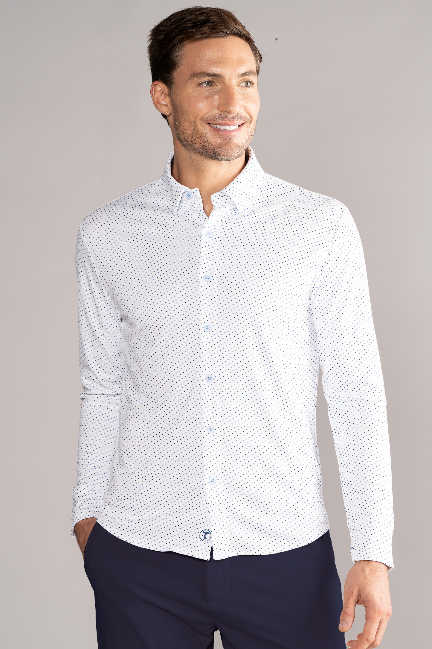 Ethan | Comfortable Long Sleeve Polo Shirt for Men 0