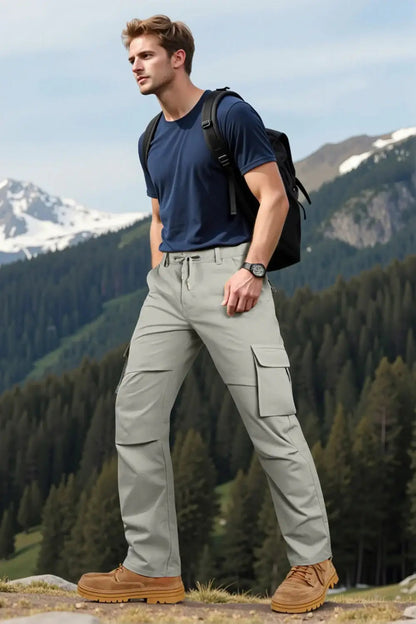 Ethan | Comfortable Straight Fit Mens Cargo Pants 3
