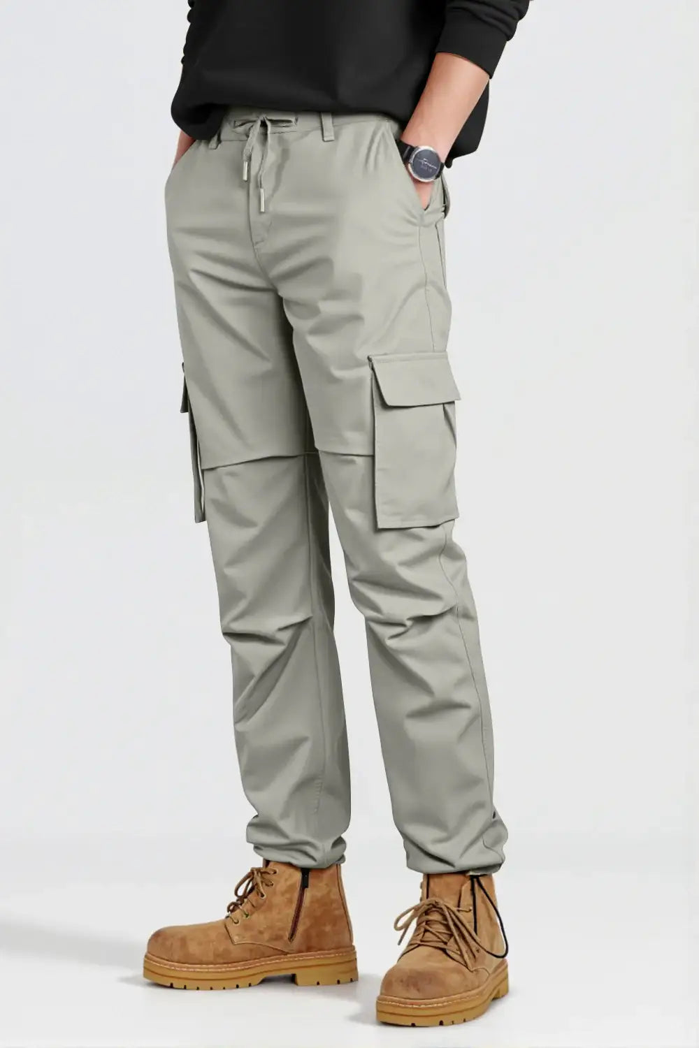 Ethan | Comfortable Straight Fit Mens Cargo Pants 7