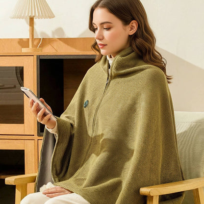 Cozy Electric Throw Blanket | Adjustable Heat Settings & Soft Cotton Blend for Instant Warmth 7