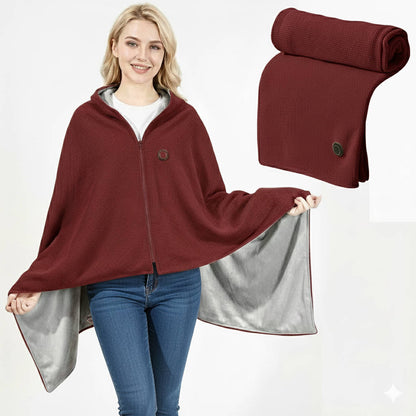 Cozy Electric Throw Blanket | Adjustable Heat Settings & Soft Cotton Blend for Instant Warmth 8