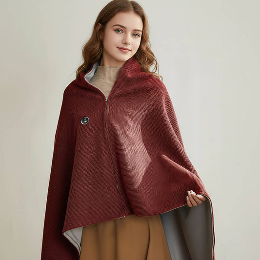 Cozy Electric Throw Blanket | Adjustable Heat Settings & Soft Cotton Blend for Instant Warmth 9