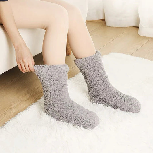 Ethan Collection | Fuzzy Slipper Socks for Men & Women with Plush Velvet Fabric | Cozy Comfort for Cold Days 3