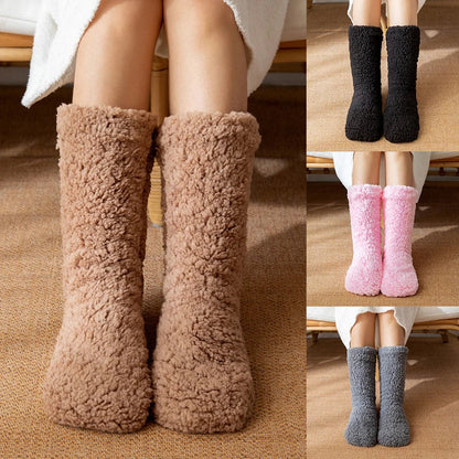 Ethan Collection | Fuzzy Slipper Socks for Men & Women with Plush Velvet Fabric | Cozy Comfort for Cold Days 5
