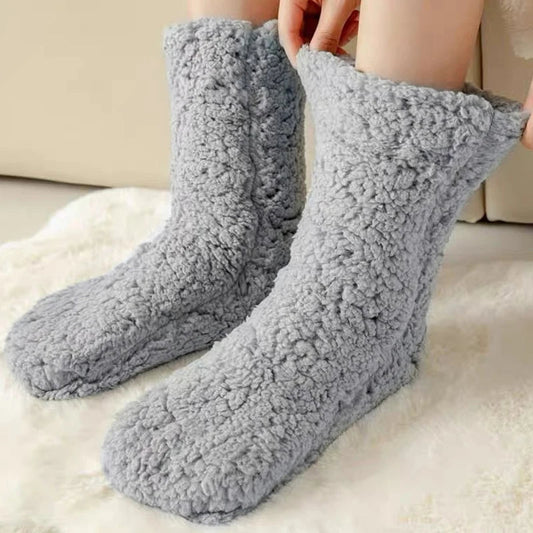 Ethan Collection | Fuzzy Slipper Socks for Men & Women with Plush Velvet Fabric | Cozy Comfort for Cold Days 6