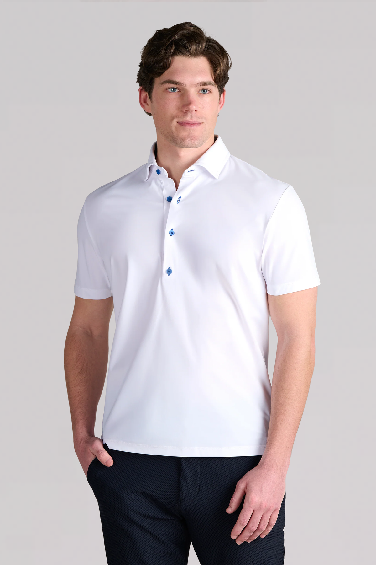 Ethan | Elegant Tailored Mens Polo Shirts 0