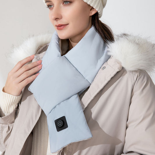 Intelligent Heated Neck Warmer for Men with Adjustable Heat Settings | Comfortable Cotton for Ultimate Warmth 11