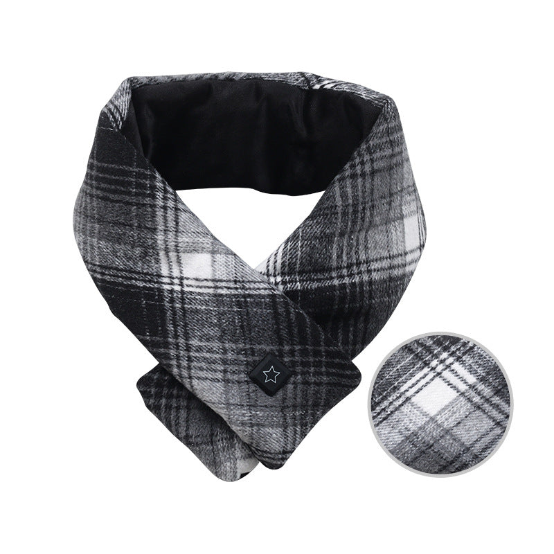 Intelligent Heated Neck Warmer for Men with Adjustable Heat Settings | Comfortable Cotton for Ultimate Warmth 3