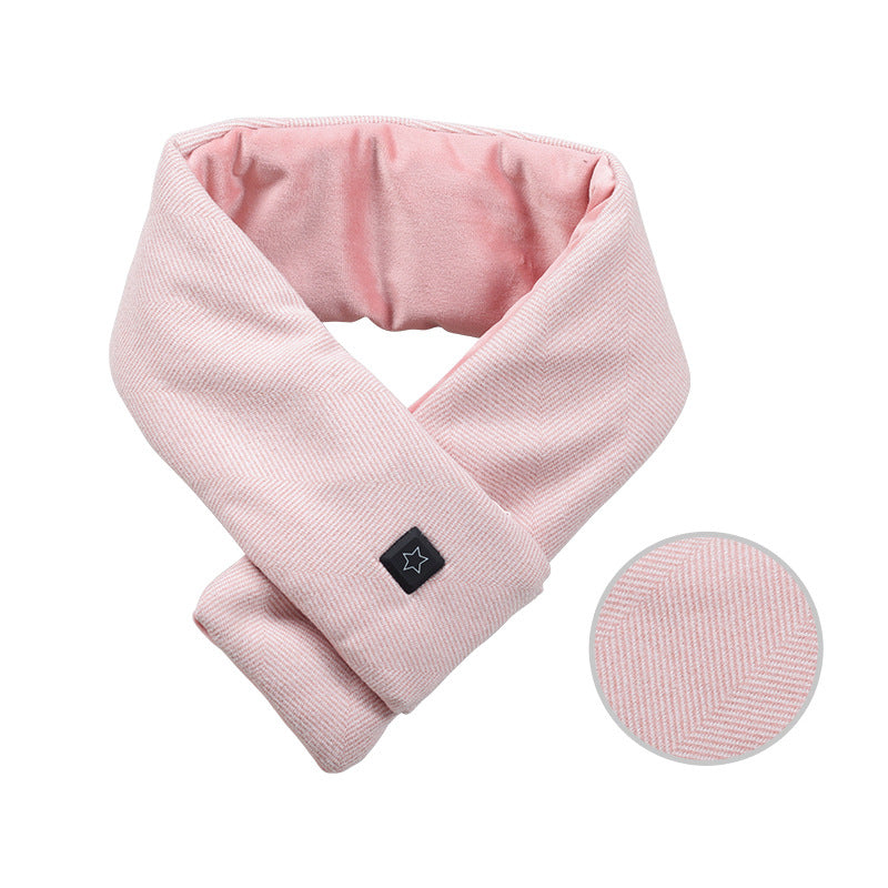 Intelligent Heated Neck Warmer for Men with Adjustable Heat Settings | Comfortable Cotton for Ultimate Warmth 4