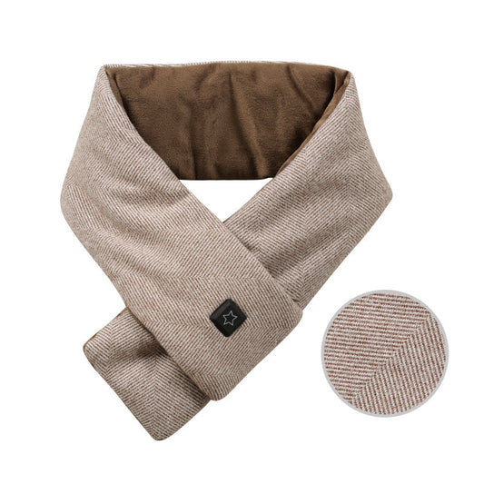 Intelligent Heated Neck Warmer for Men with Adjustable Heat Settings | Comfortable Cotton for Ultimate Warmth 7