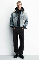 Ethan | Modern Relaxed Fit Black Cargo Pants 0