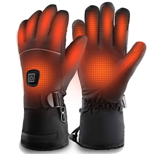 Premium Rechargeable Heated Gloves with 3 Heat Settings | Waterproof Electric Gloves for Ultimate Warmth 1