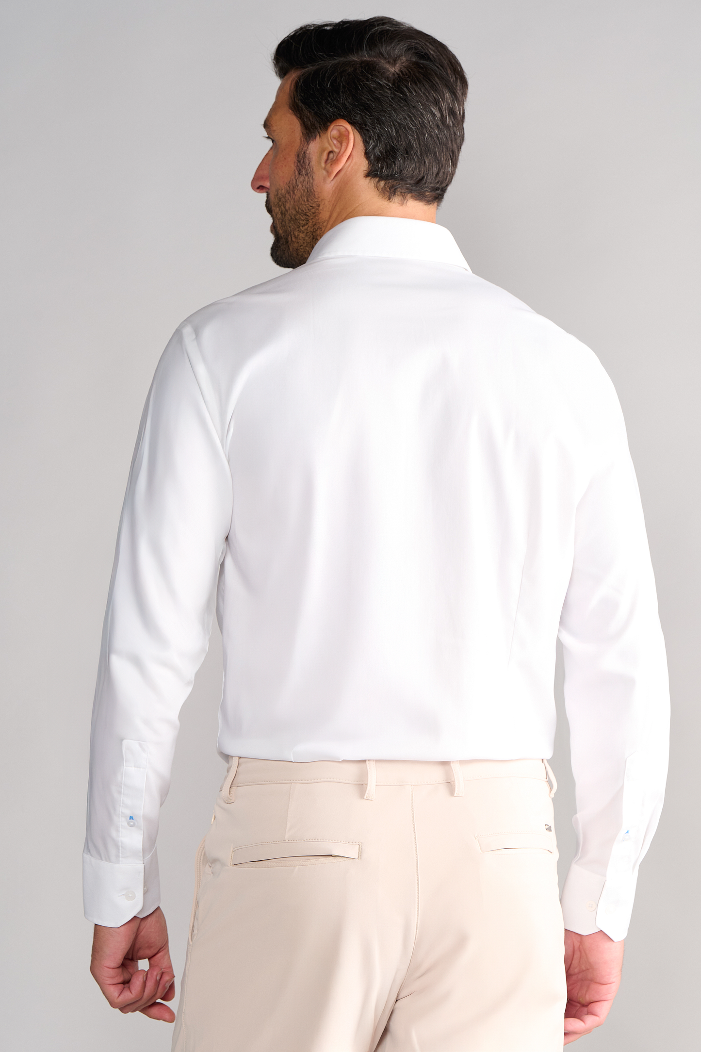 Ethan | Stylish Breathable White Dress Shirt 2