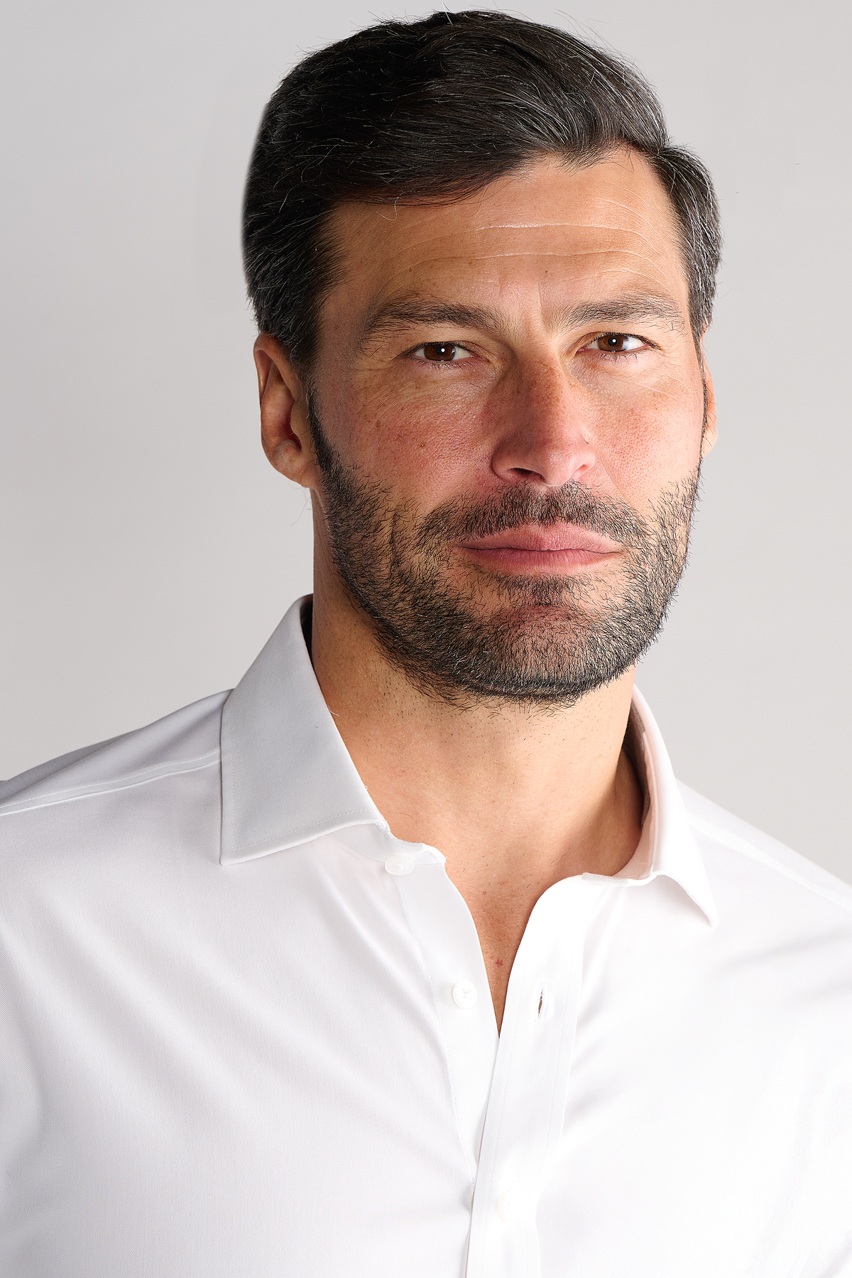 Ethan | Stylish Breathable White Dress Shirt 3