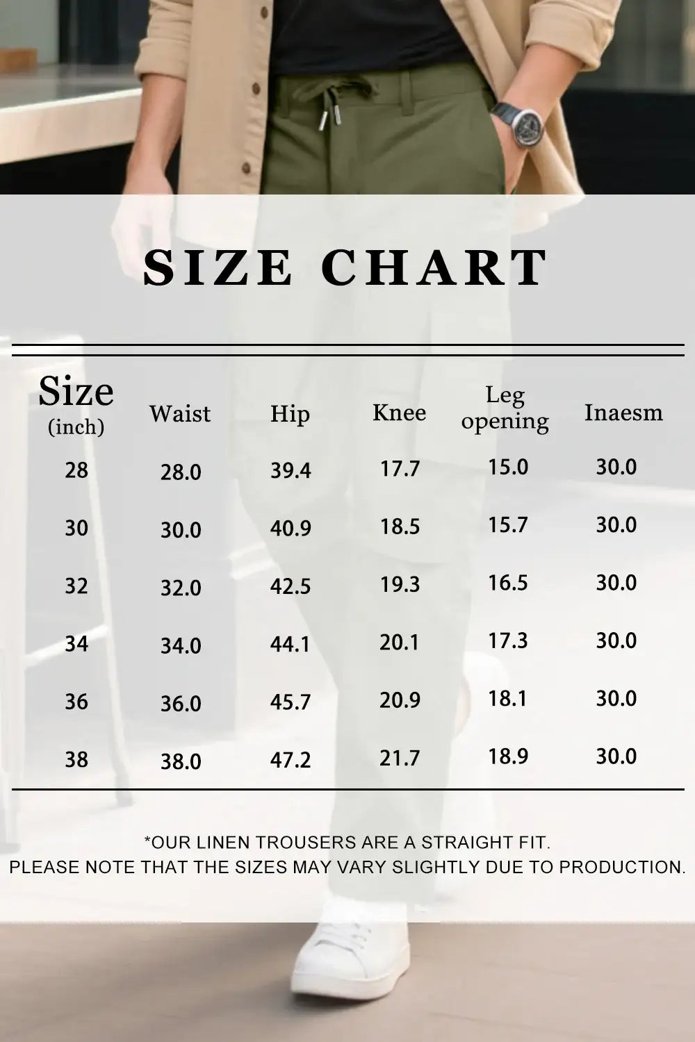 Ethan | Stylish Casual Mens Cargo Pants With Practical Pockets 6
