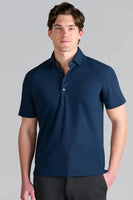 Ethan | Stylish Performance Navy Polo Shirt for Men 0
