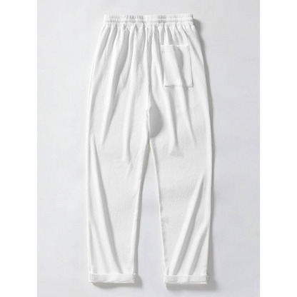 Ethan | Stylish Ribbed Polo Set with Pants 6