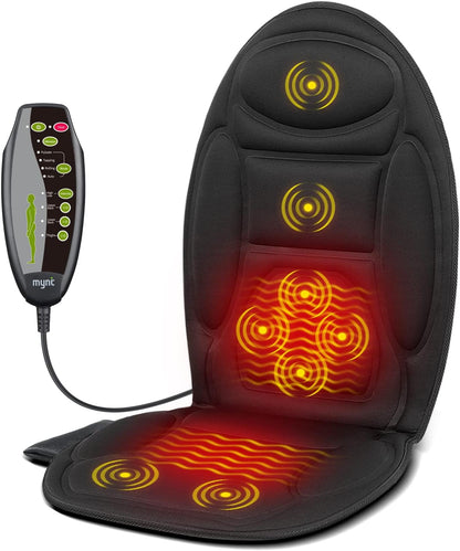 Heated Massage Cushion with Vibration & Custom Intensity | Portable Relief for Tired Muscles 1
