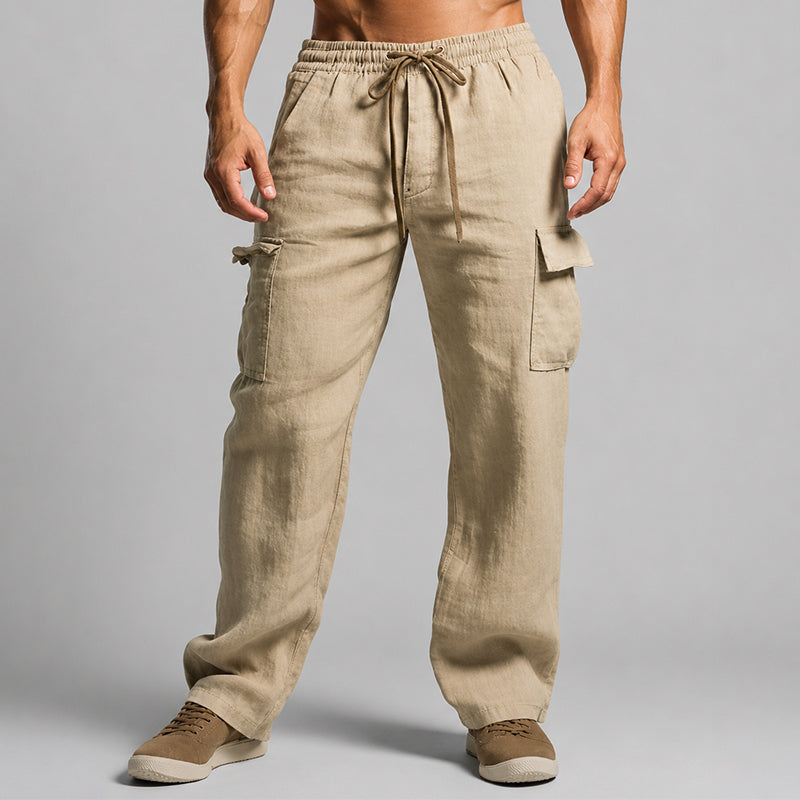 Evan | Relaxed Fit Cargo Lounge Pants 0
