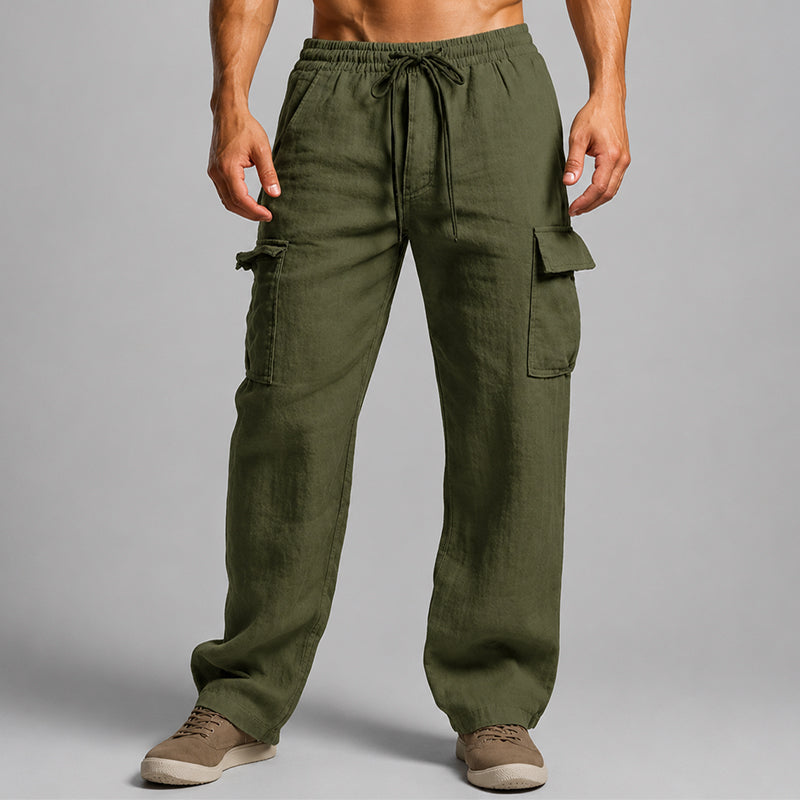 Evan | Relaxed Fit Cargo Lounge Pants 2