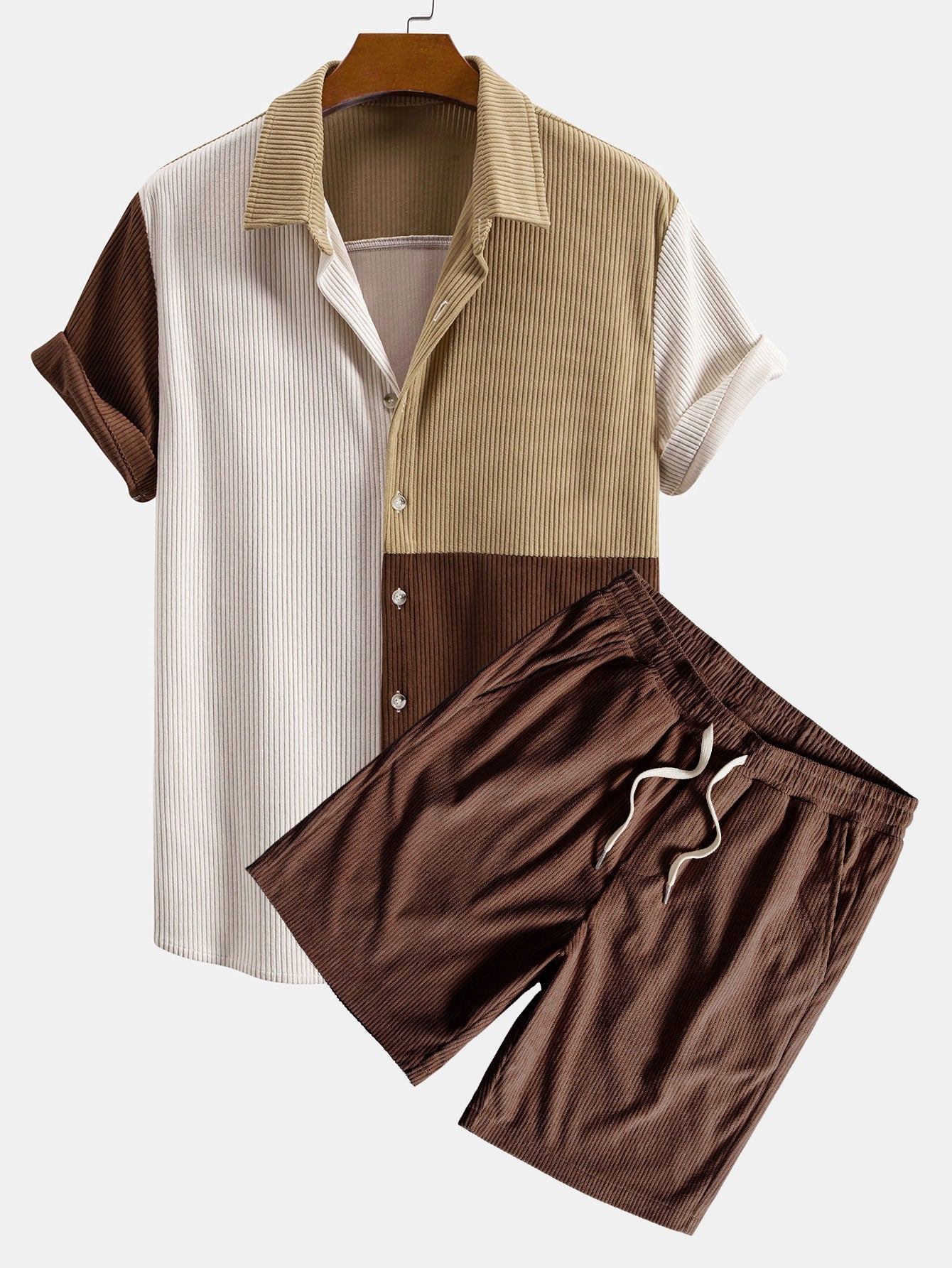Evelyn | Stylish Colorblock Summer Outfit Set for Women 4