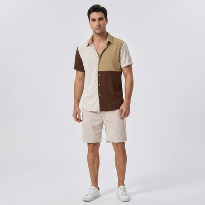 Evelyn | Stylish Colorblock Summer Outfit Set for Women 7