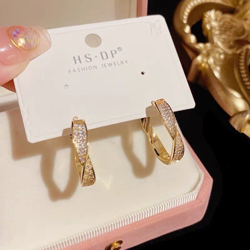 Exclusive Gold Hoop Earrings 0