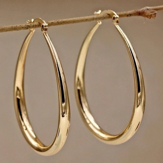 Exclusive Vintage Gold Earrings 0