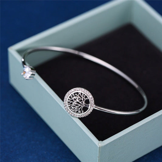 Flexible Life Tree Bangle 0