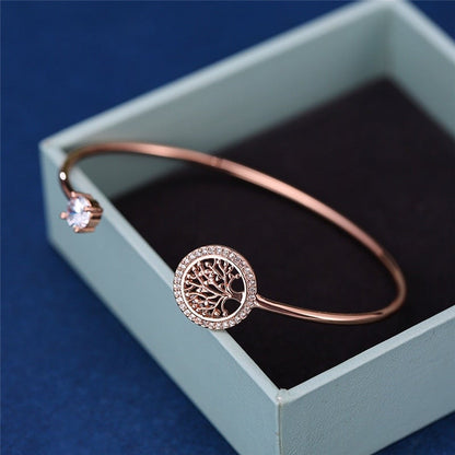 Flexible Life Tree Bangle 7
