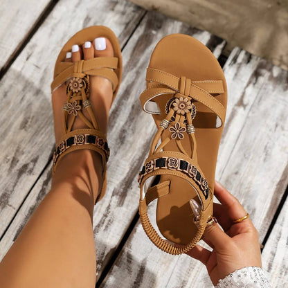 Floral Style Sandals for Women with Breathable Design | All-Day Comfort Footwear for Any Occasion 3